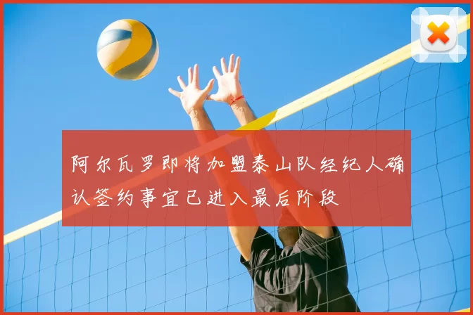 阿尔瓦罗即将加盟泰山队经纪人确认签约事宜已进入最后阶段